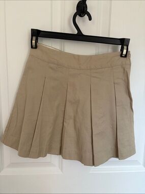 Nwt J Crew factory girls cotton twill skort